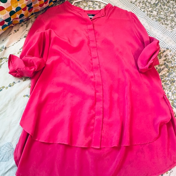 DKNY women blouse large - Picture 1 of 9
